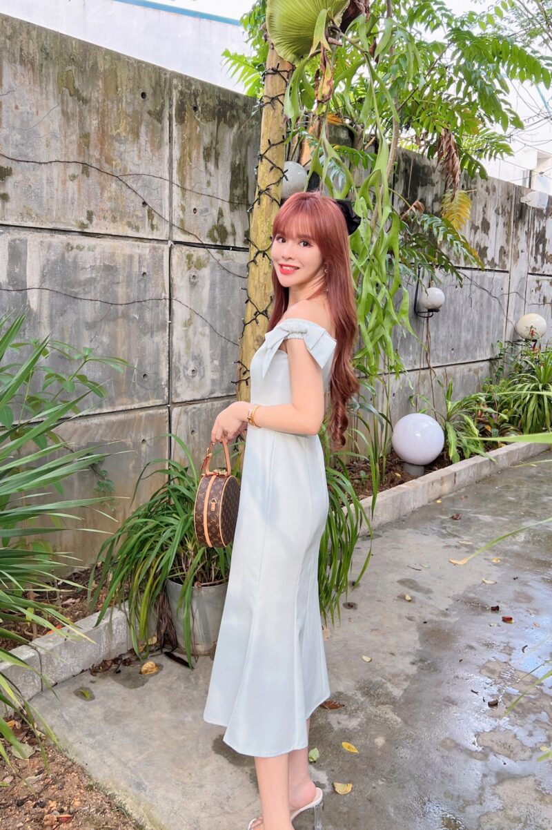 Buy Amity midi dinner dress Online Malaysia Candice Dressing